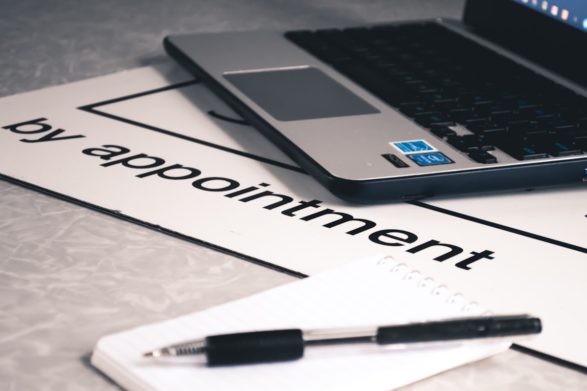 Online appointment booking for service businesses
